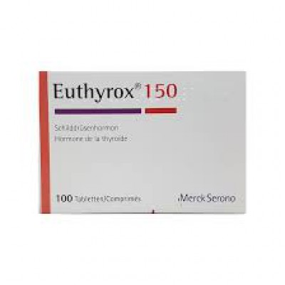 Фото препарата Эутирокс EUTHYROX 150 - 100 Шт